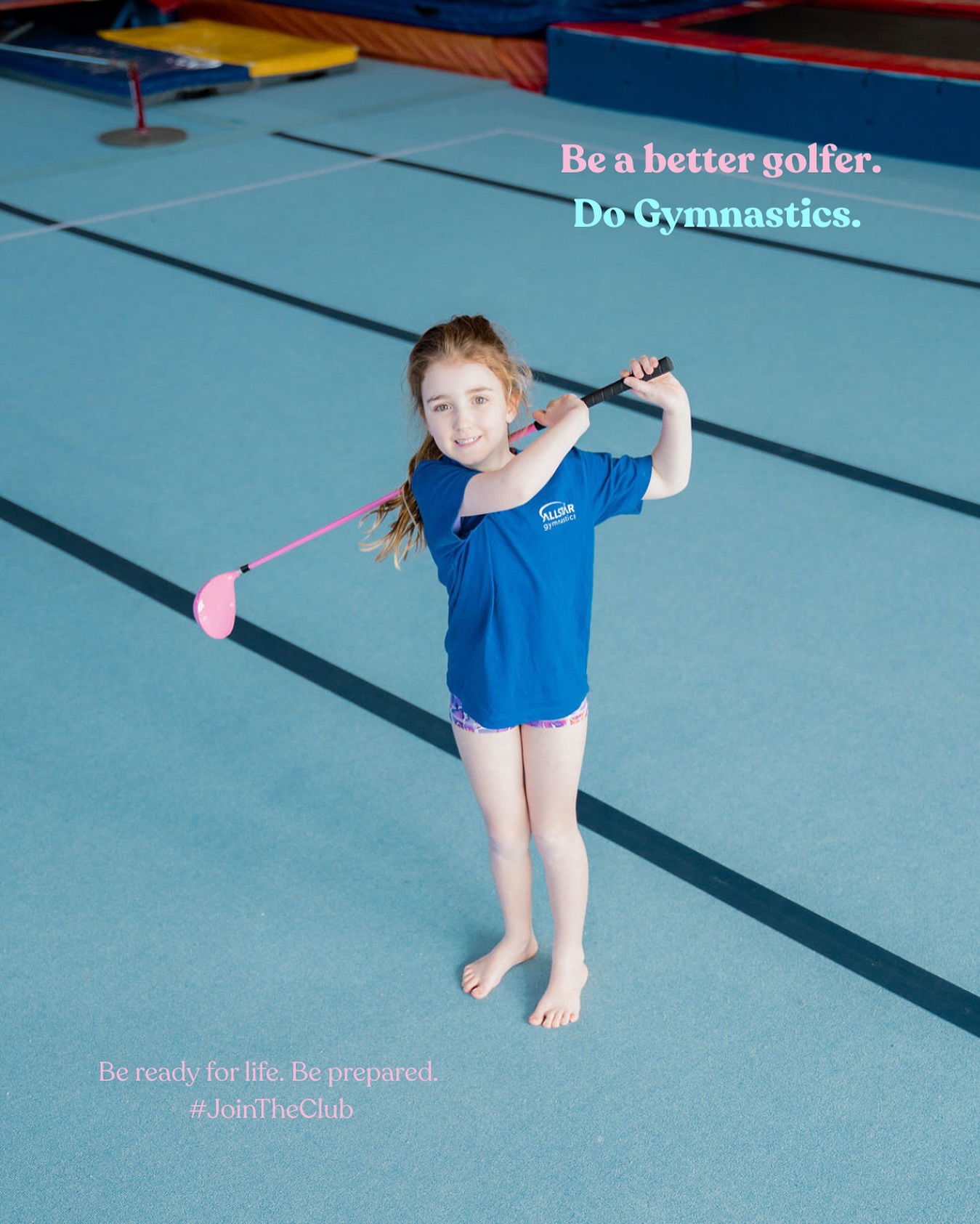 Gymnastics the foundation for all sports!!
#gymmotivation #golf #gymnastics #kidssports